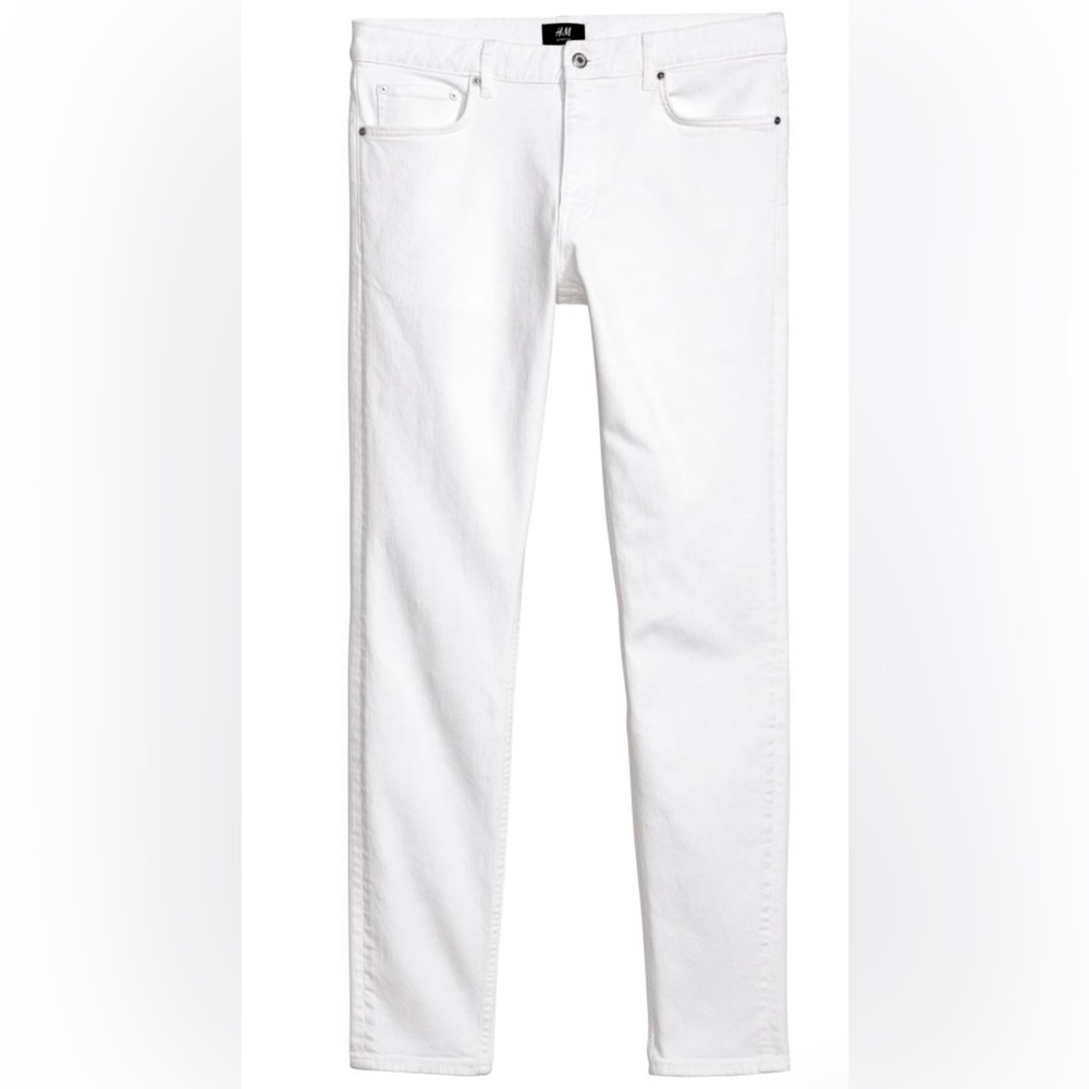 H&M White Skinny Jeans